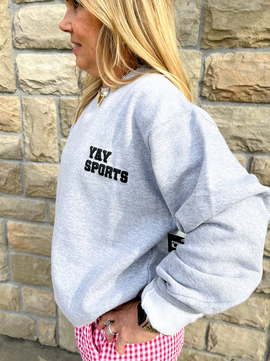 Yay Sports! Sweatshirt - Revel Boutique