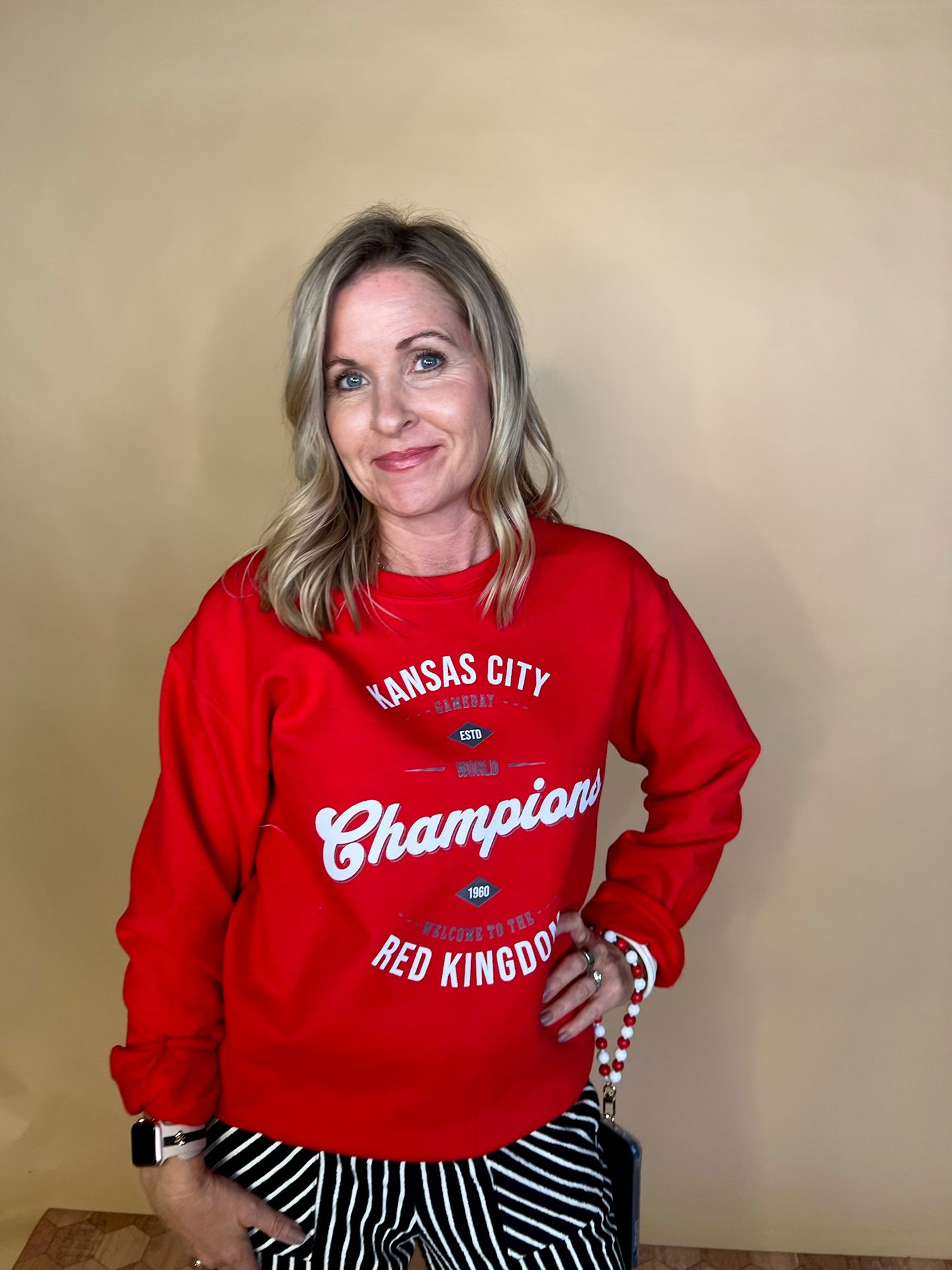 Red Kingdom Champions Sweatshirt - Revel Boutique