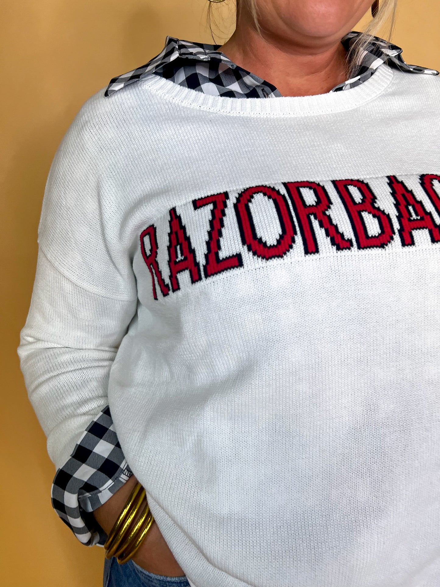 Razorbacks Sweater - Revel Boutique