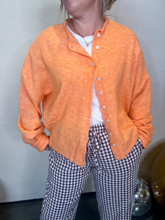 Piper Cardigan - Orange