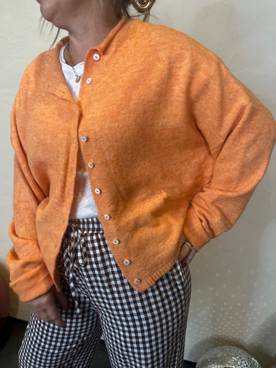 Piper Cardigan - Orange