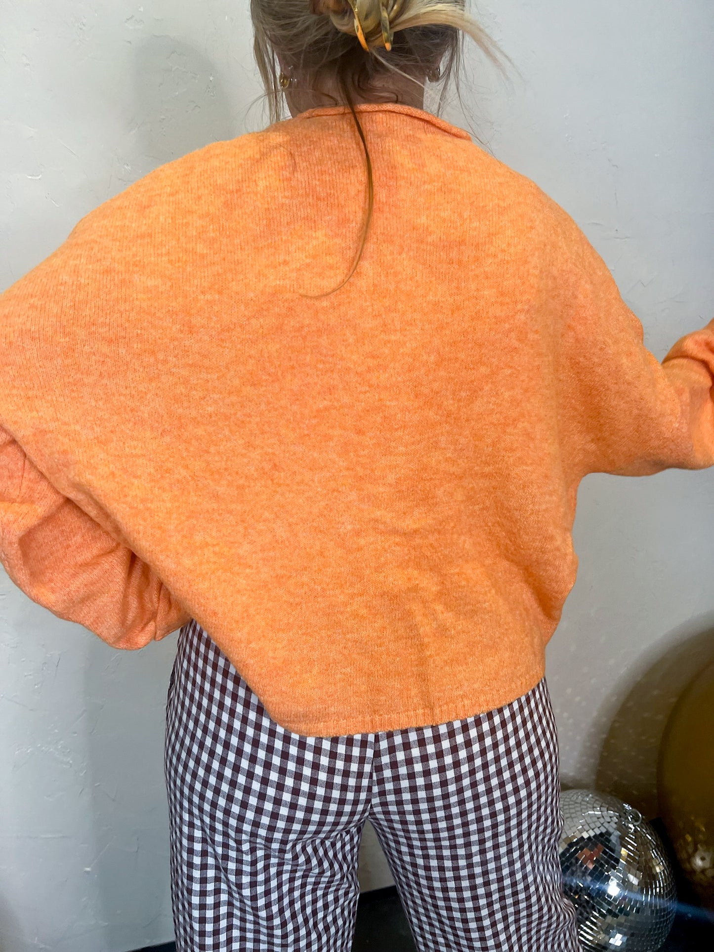 Piper Cardigan - Orange