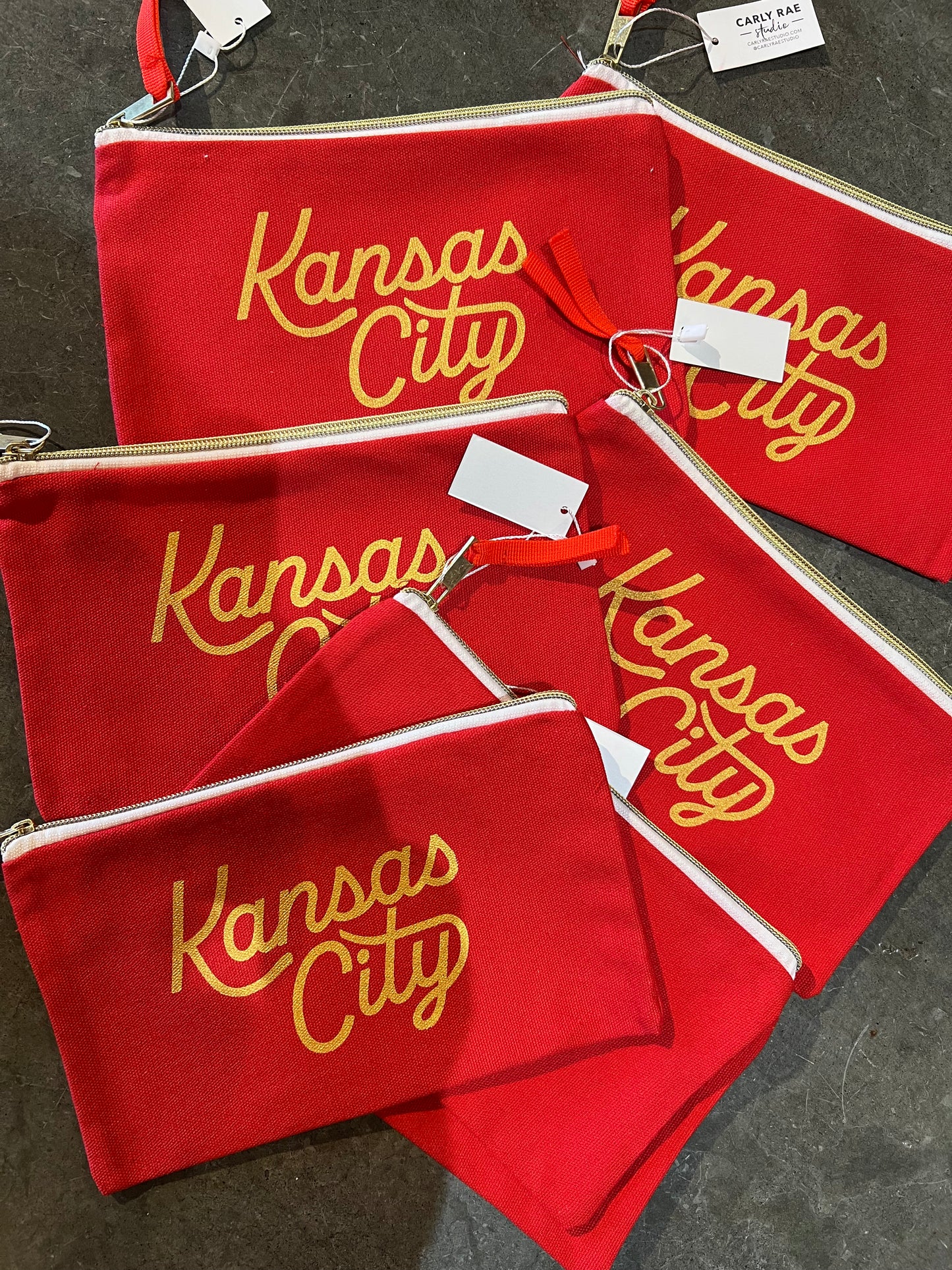 Kansas City Zipper Pouch