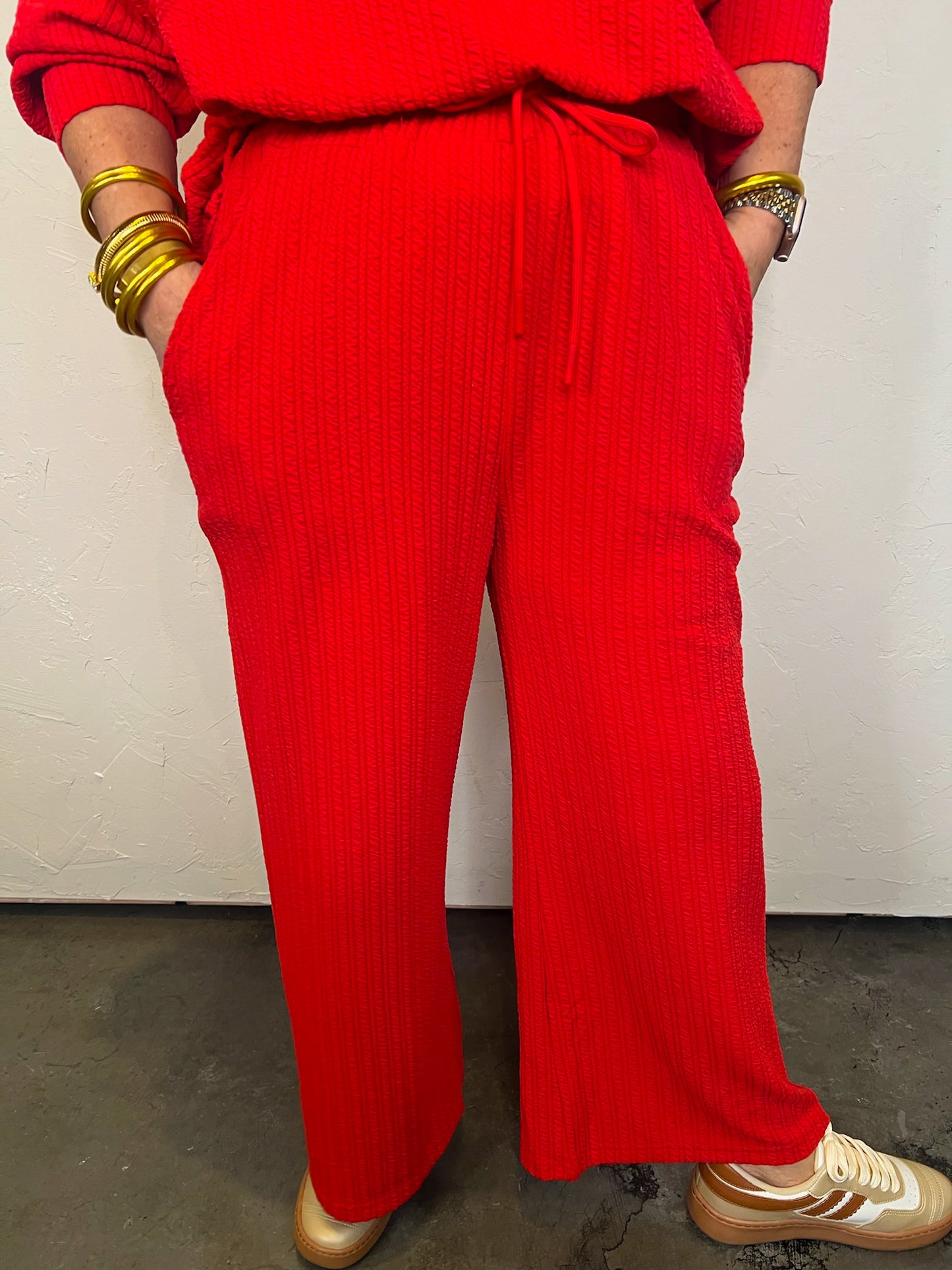 Go Girl Pants - Red