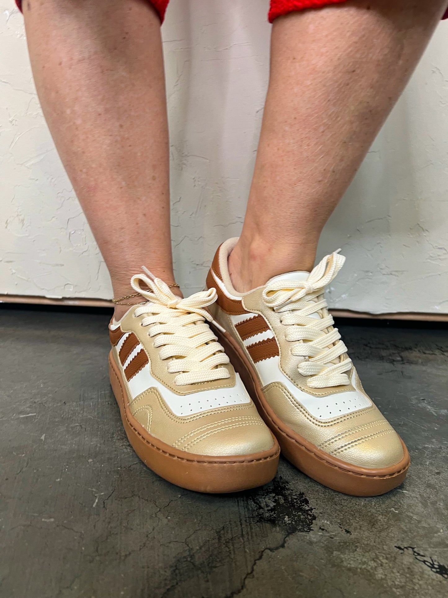 Harrison Sneakers - Tan - Revel Boutique