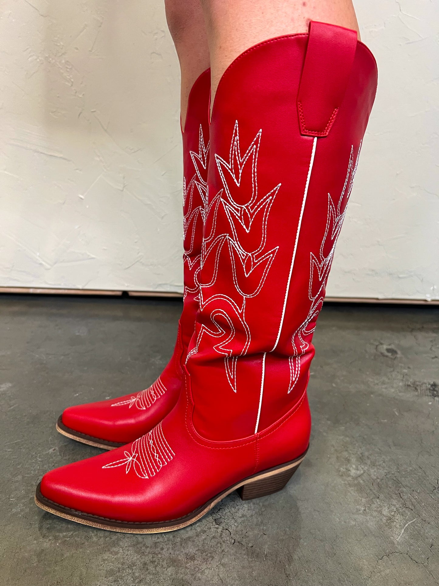 Reba Cowboy Boot - Red