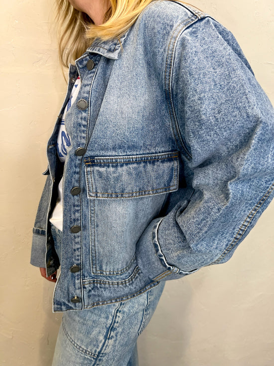 It Girl Denim Jacket - Revel Boutique