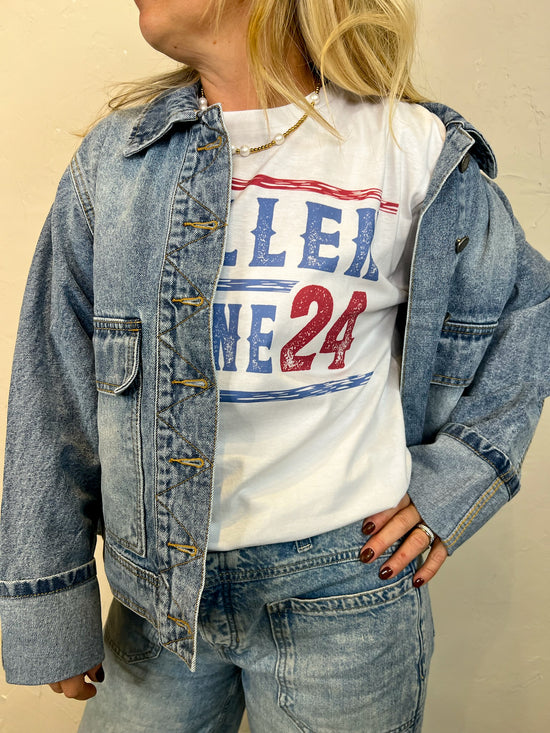 It Girl Denim Jacket - Revel Boutique