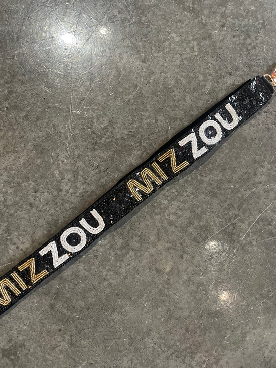 Mizzou Sequin Bag Strap