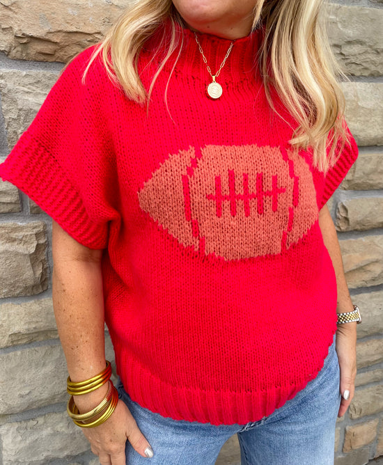 Red Kingdom Sweater - Revel Boutique