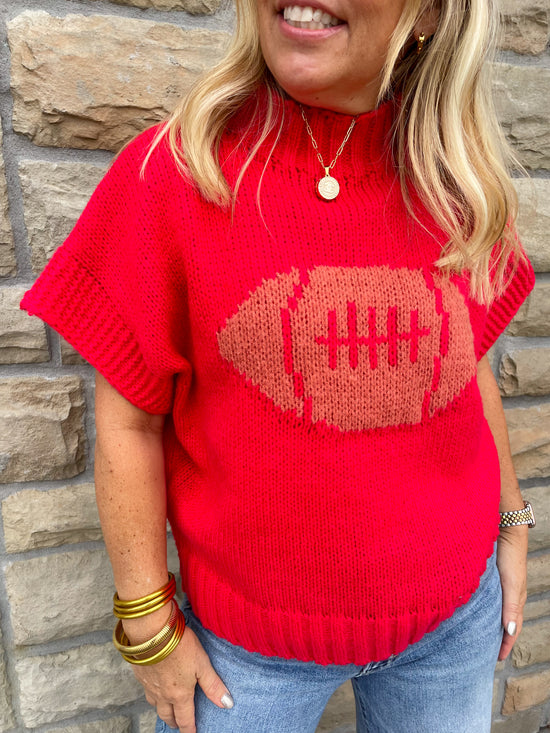 Red Kingdom Sweater - Revel Boutique