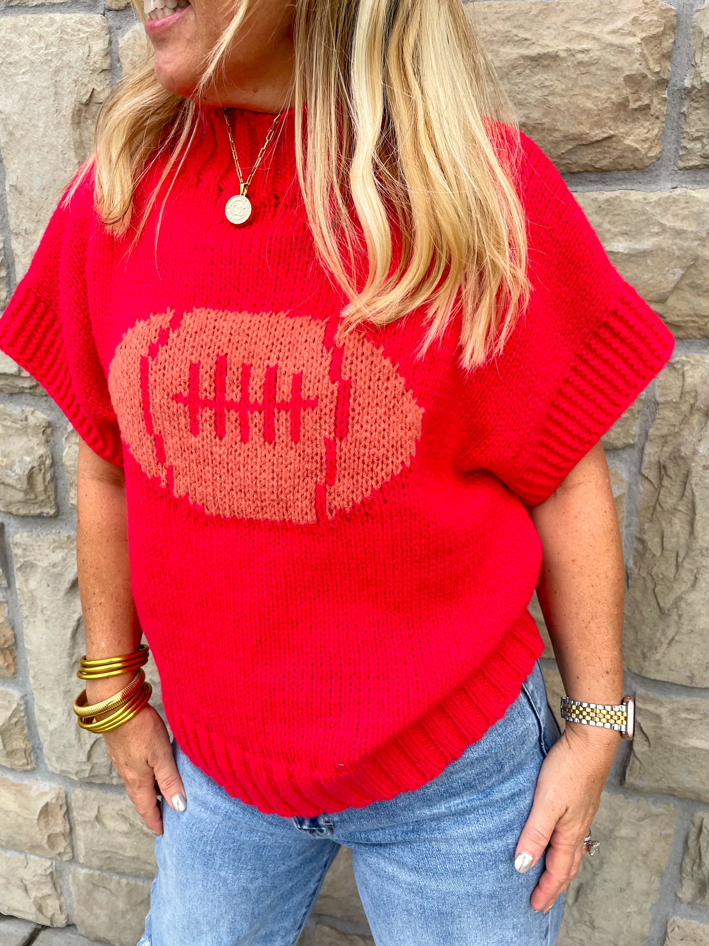 Red Kingdom Sweater - Revel Boutique