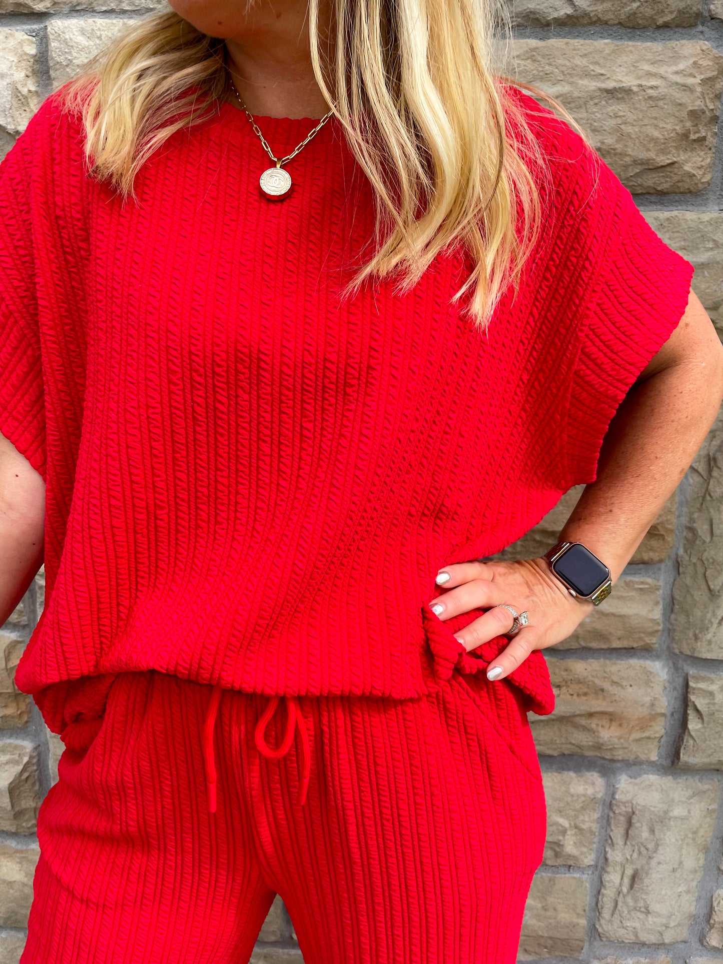 Red Flag Top - Revel Boutique