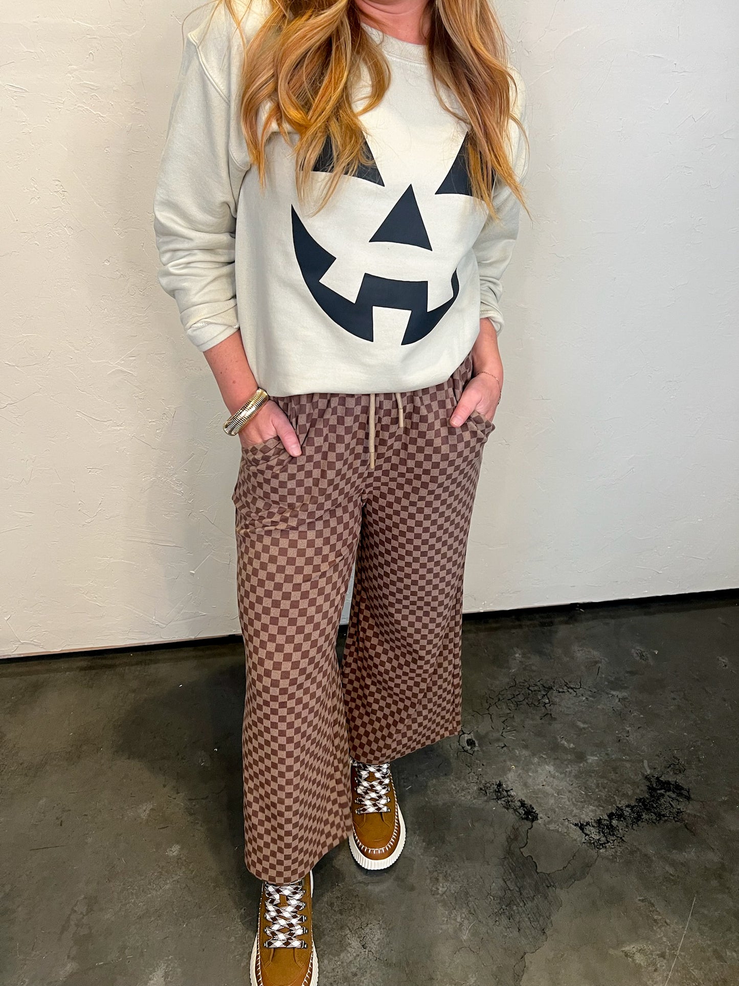 Neutral Jack-O-Lantern Sweatshirt