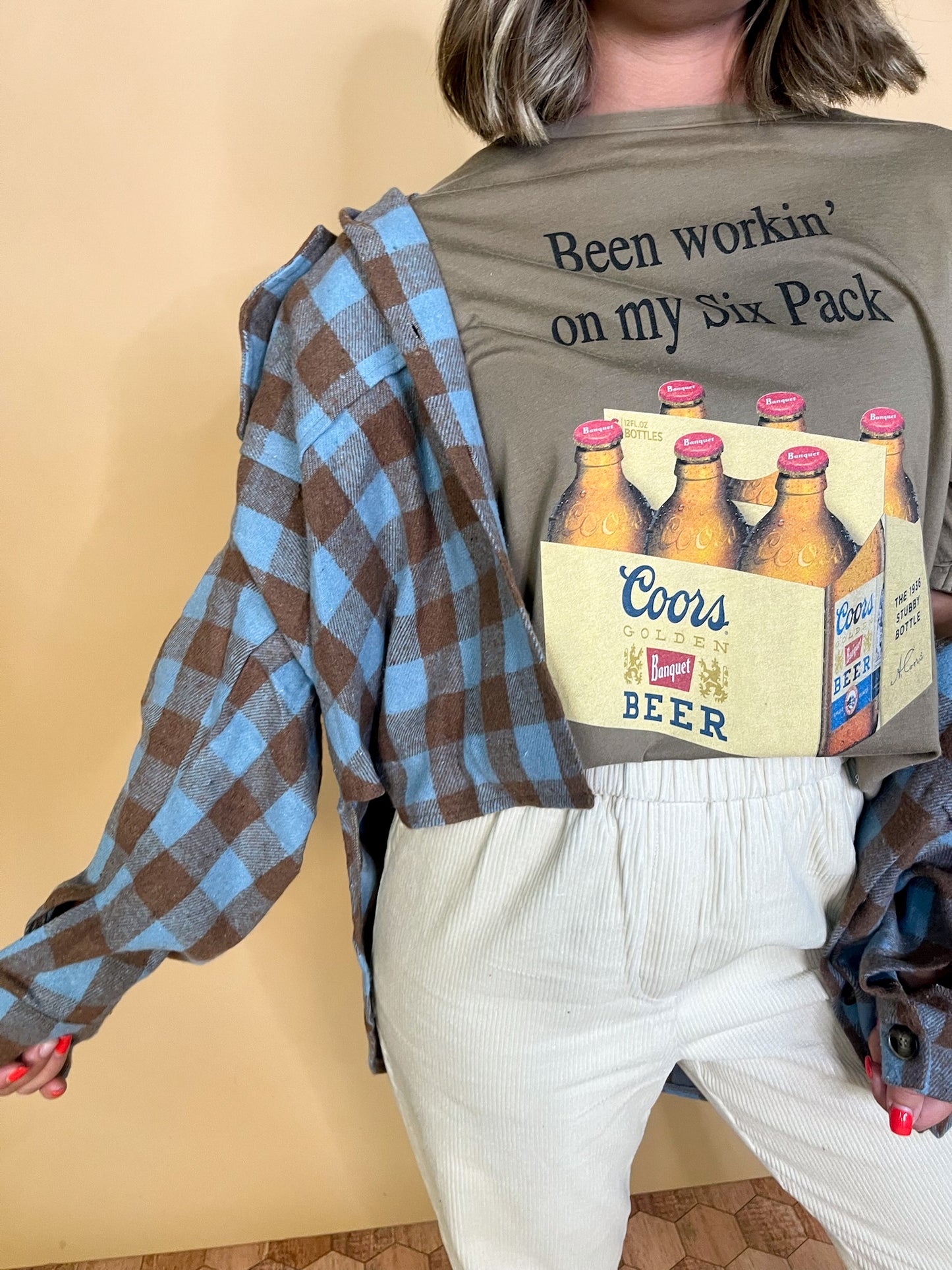 The Laundry Room: Coors Six Pack Oversized Tee - Revel Boutique