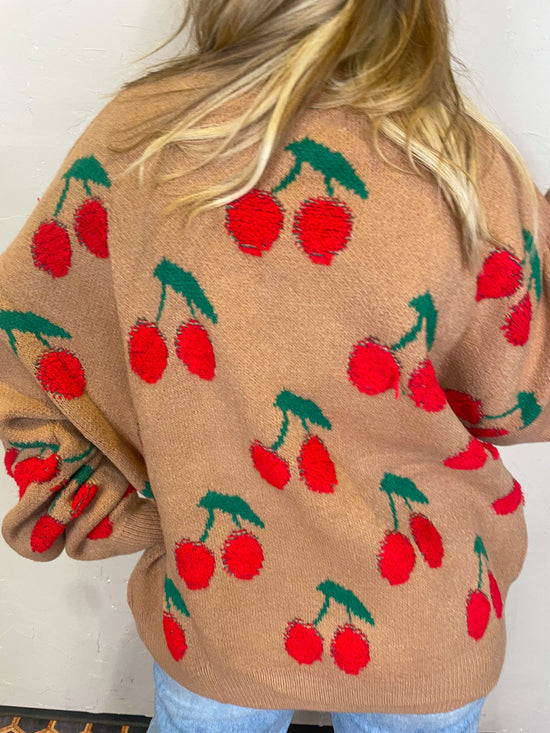 Cherry & Bright Sweater