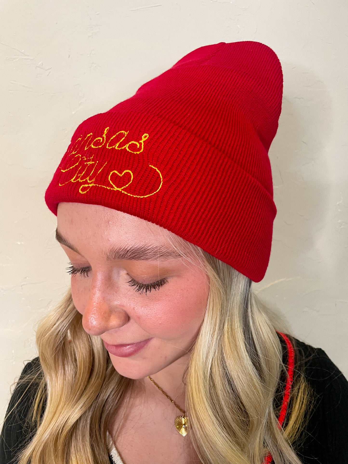 Kansas City Beanie - Red