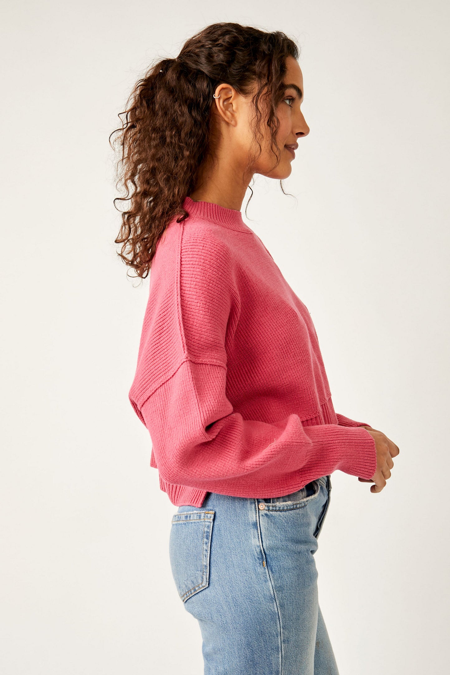 Free People: Easy Street Crop Pullover - Madamoiselle - Revel Boutique