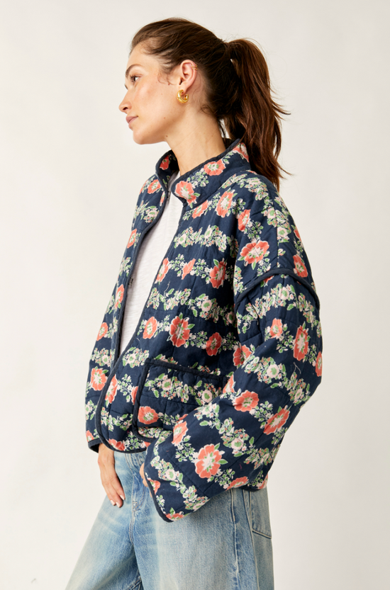 Free People: Chloe Jacket - Dusk Combo