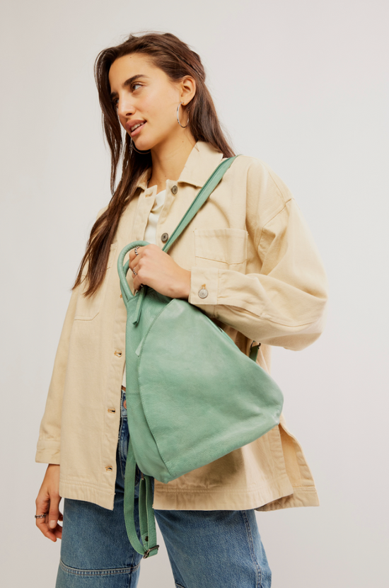 Free People: Soho Convertible Sling - Pine - Revel Boutique