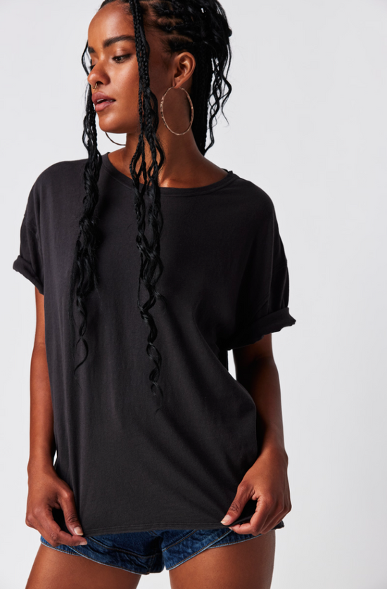 Free People: Nina Tee - Black