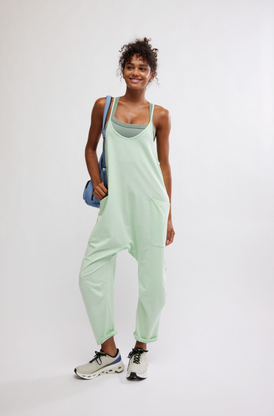 Free People: Hot Shot Onesie - Pistachio