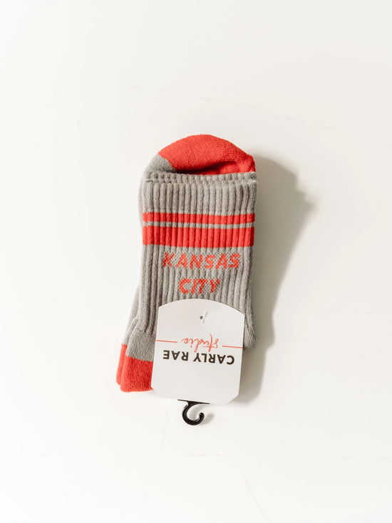 Kansas City Crew Socks - Gray