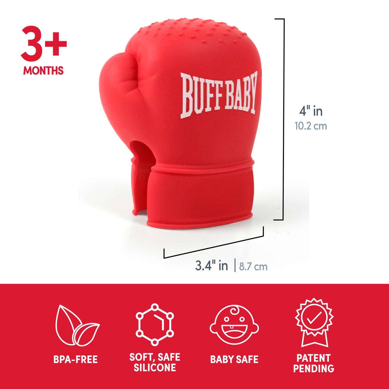 Buffy Baby Boxing Glove Teether