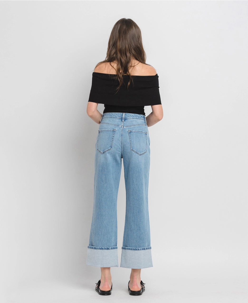 Gabby Big Cuff Denim