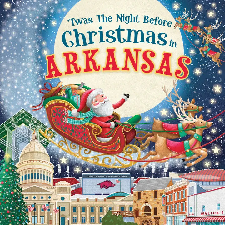 Twas the Night Before Christmas in Arkansas Book