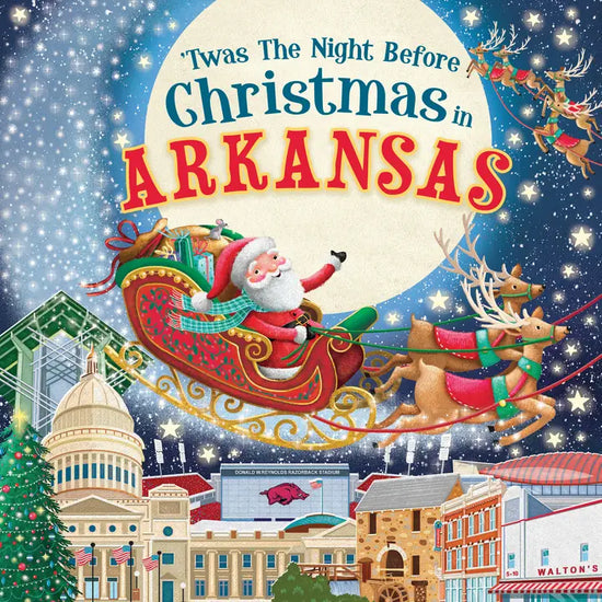 Twas the Night Before Christmas in Arkansas Book