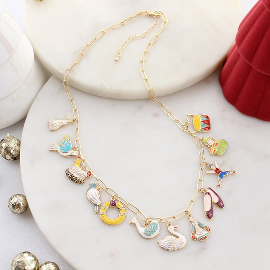 12 Days of Christmas Charm Necklace - Revel Boutique