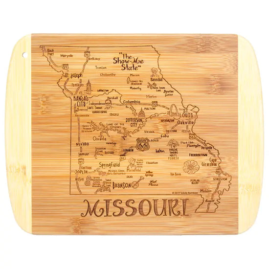 A Slice of Life Missouri Cutting & Serving Board