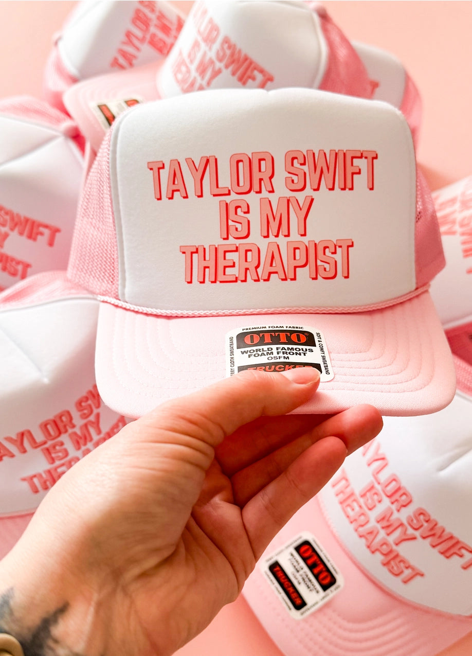 Taylor Swift Is My Therapist Trucker - Revel Boutique