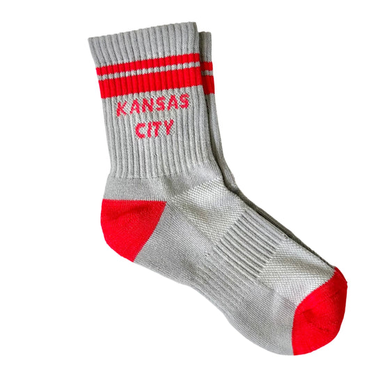 Kansas City Crew Socks - Gray